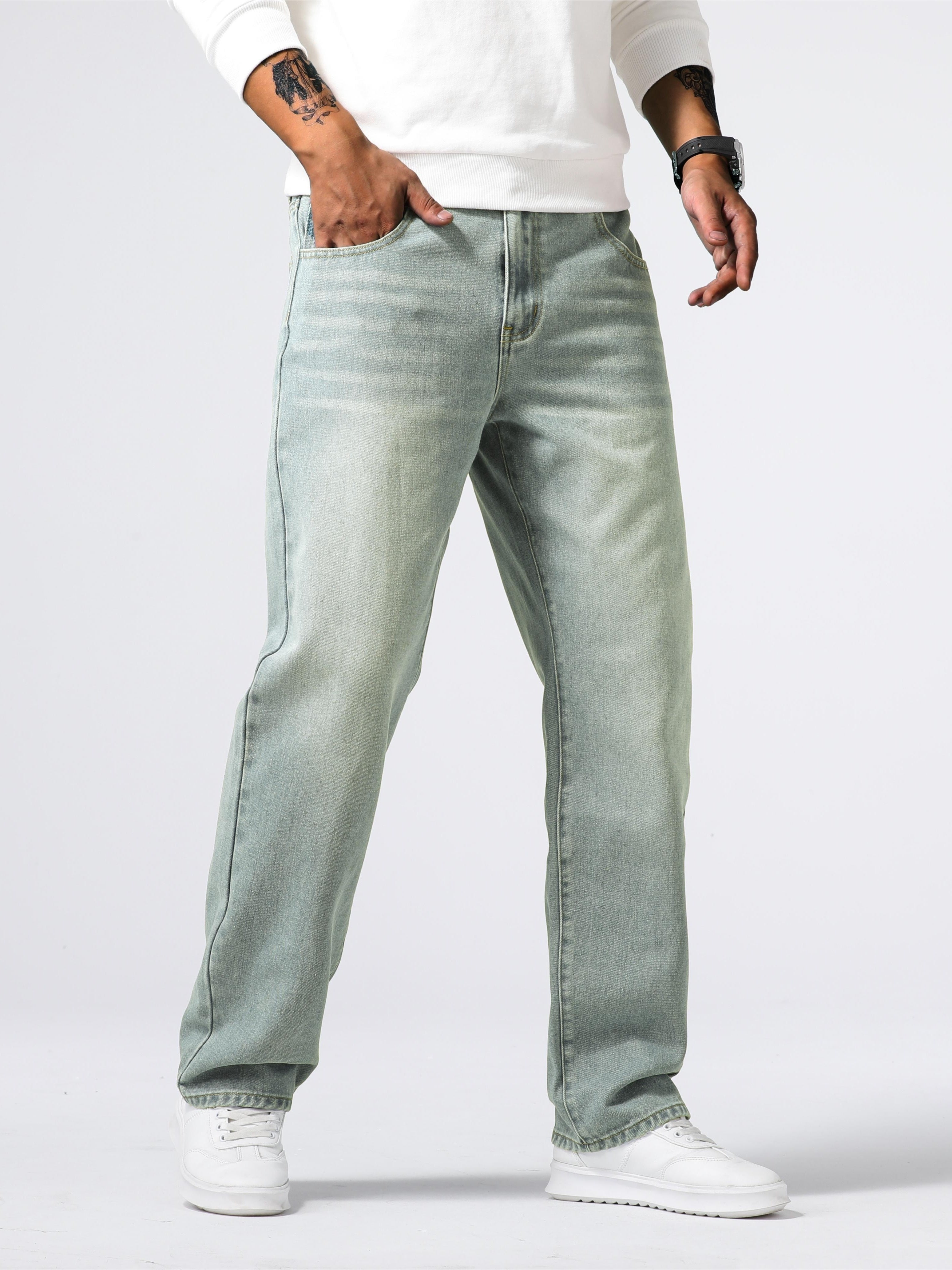 Men's Loose casual denim jeans