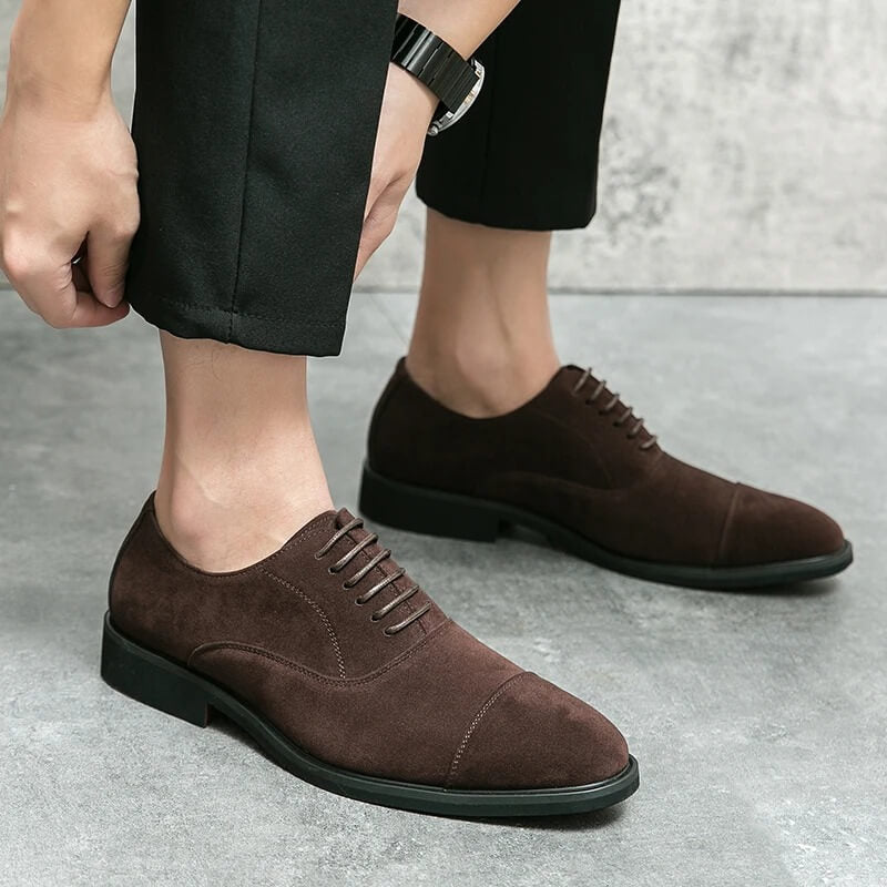 Men's Classic Suede Oxfords