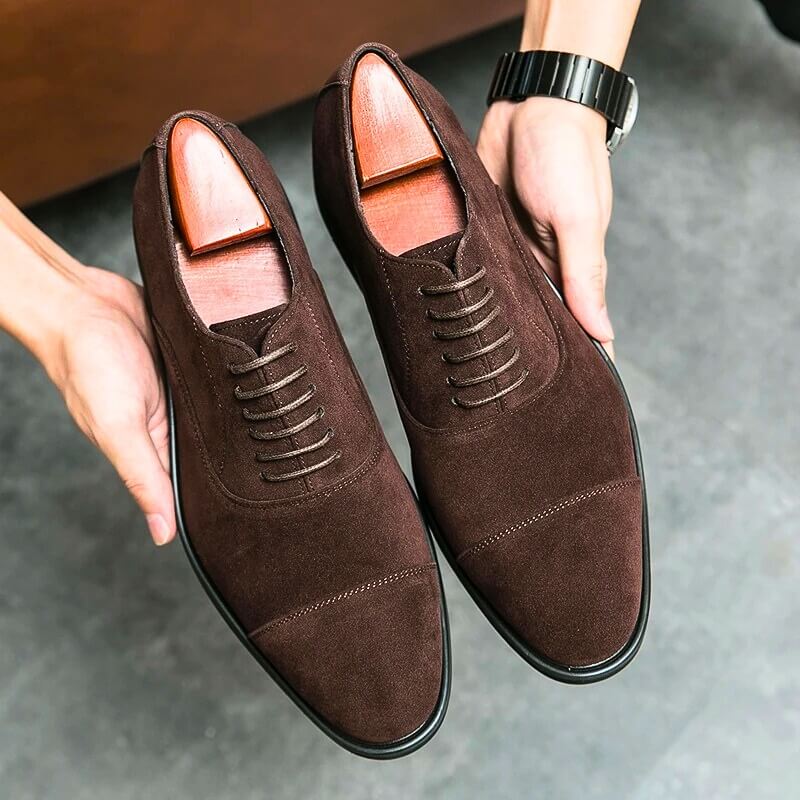 Men's Classic Suede Oxfords