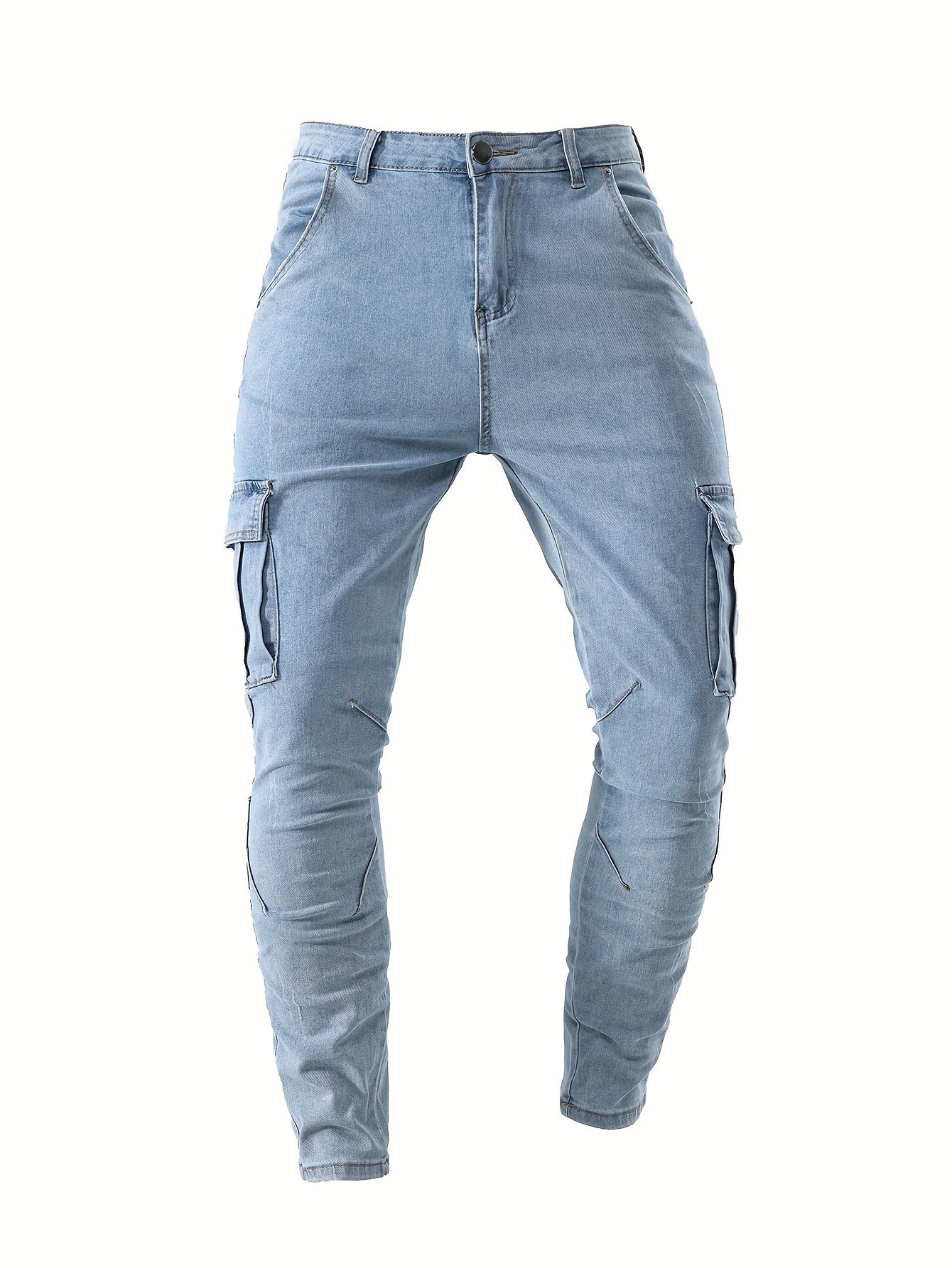 Men's Stretch cargo denim jeans