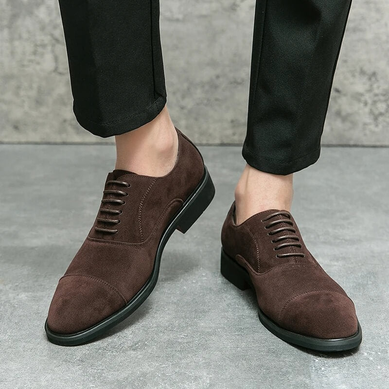 Men's Classic Suede Oxfords