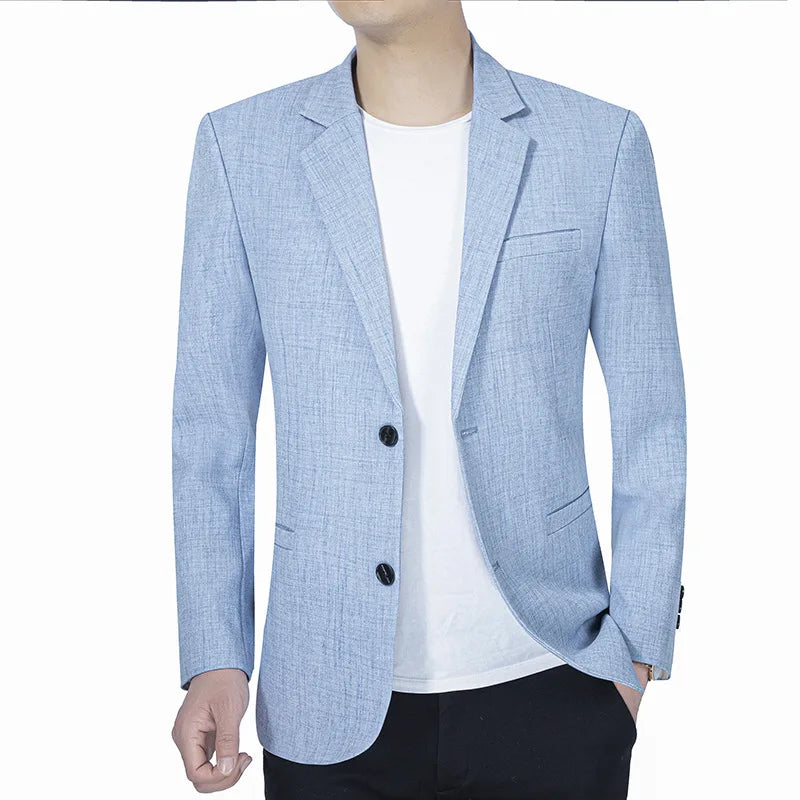 Men's Classic Two-Button Blazer