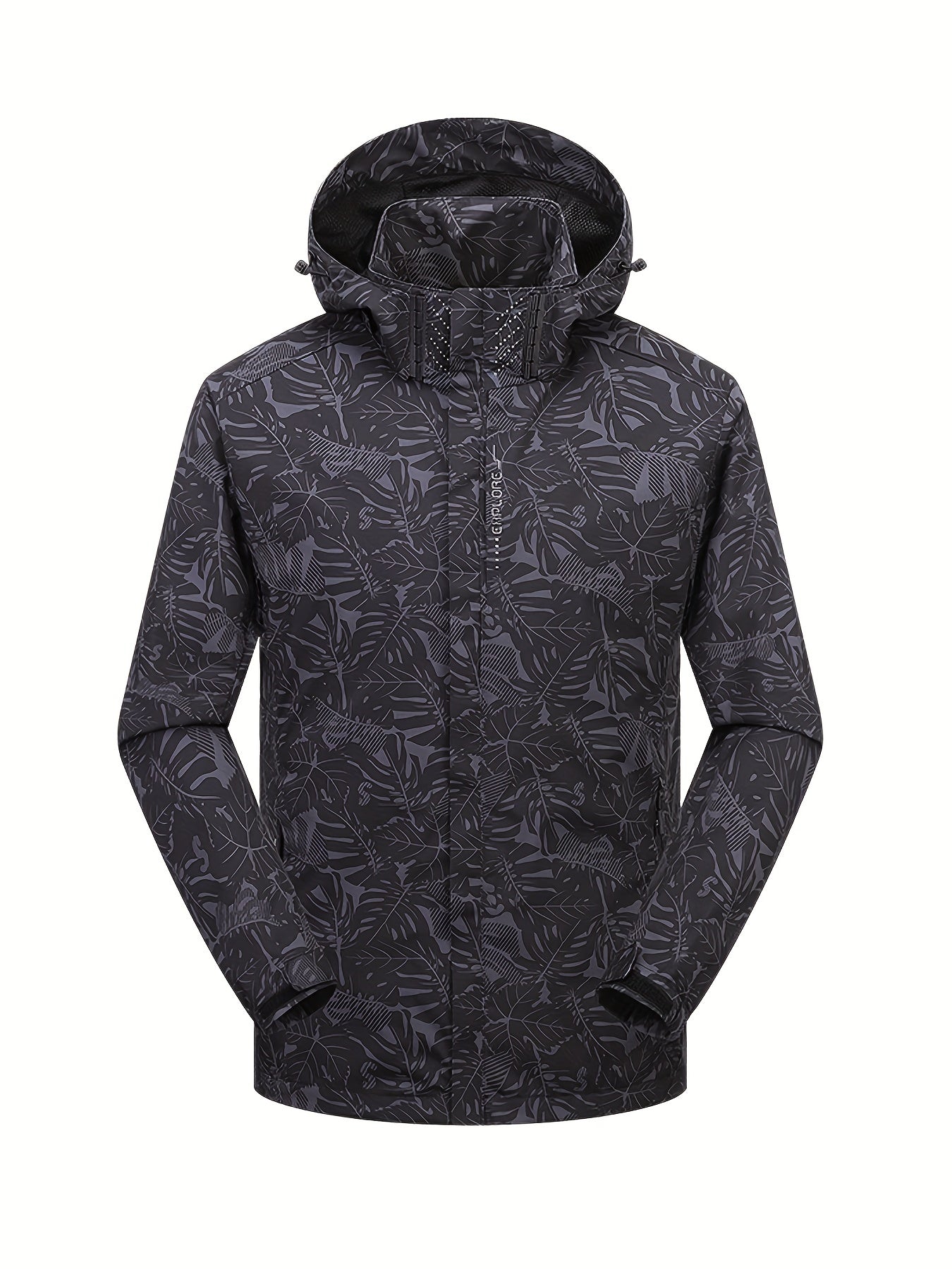 Men’s Hooded Wind-Resistant Jacket