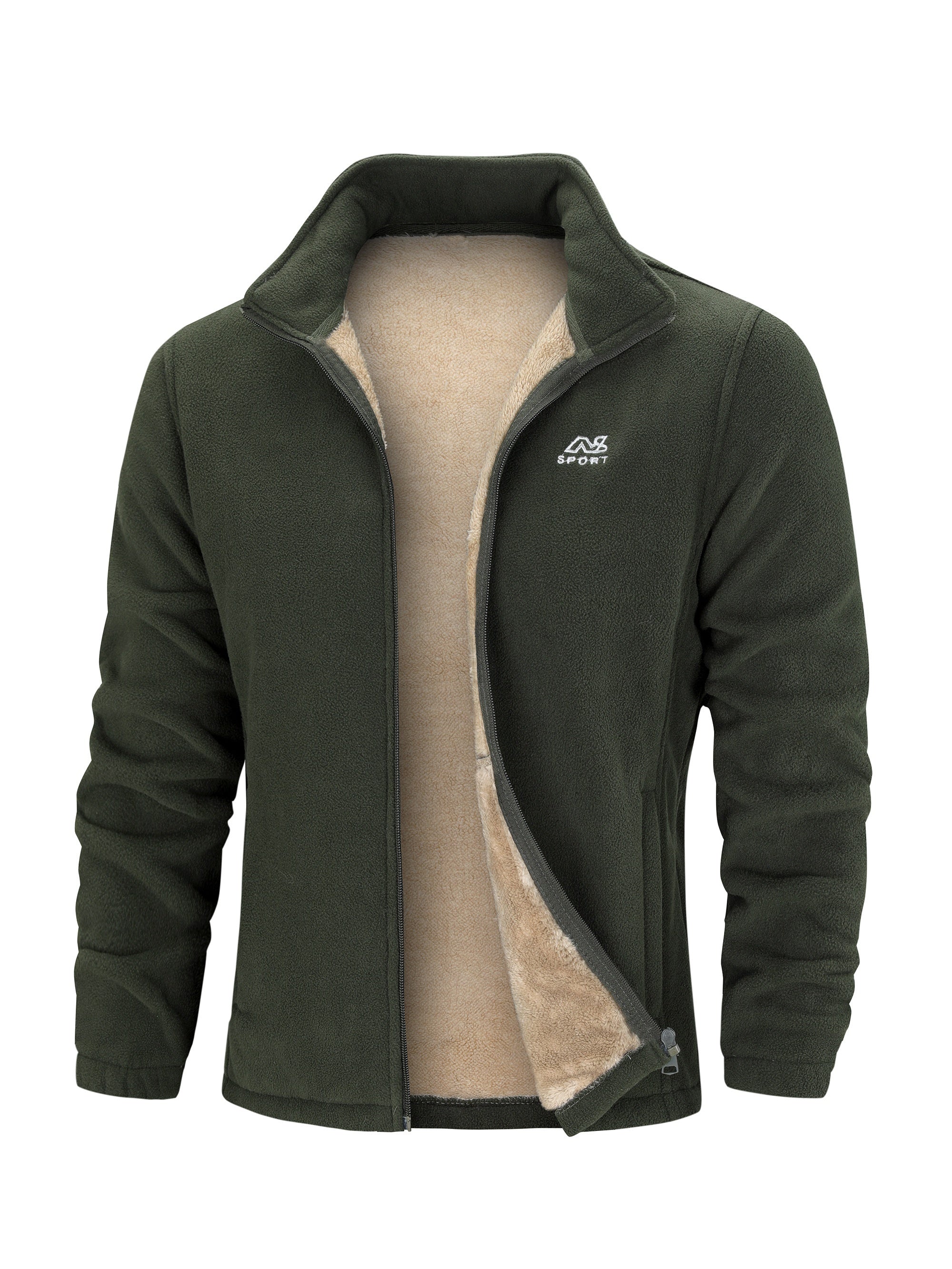 Men's Winter Fleece-Lined Vest