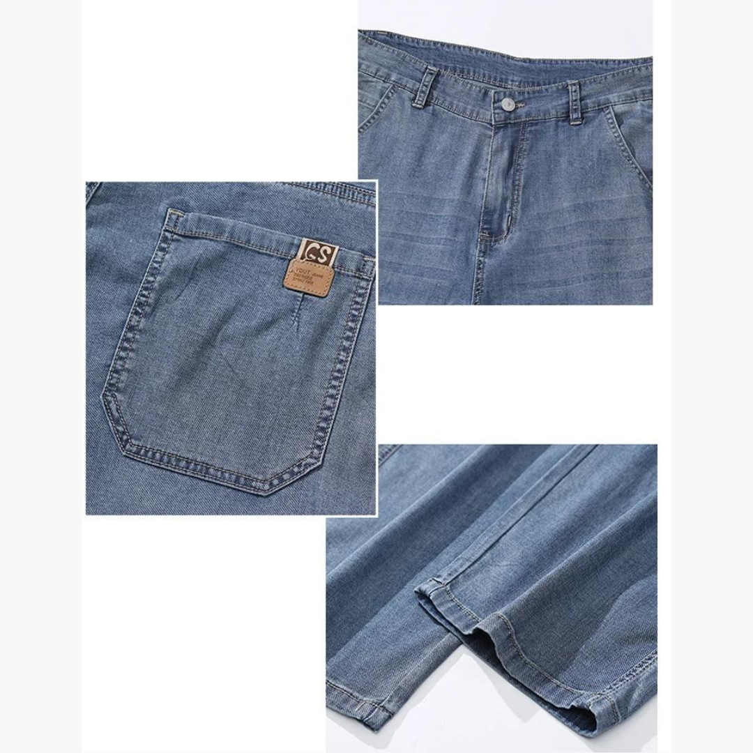 Men's Straight-Leg Denim Jeans