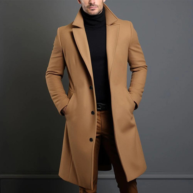 Men's Warm Long Winter Coat