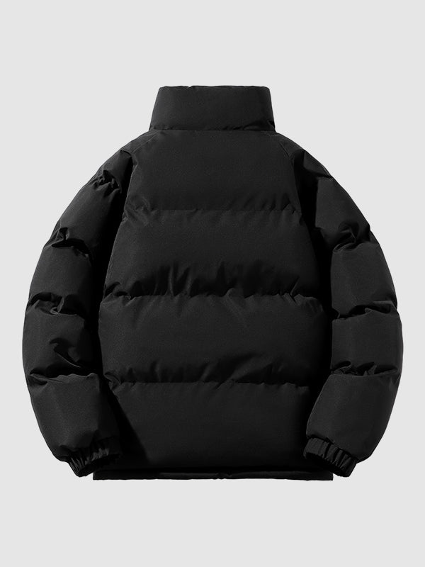 Men's Fleece-Lined Padded Winter Jacket