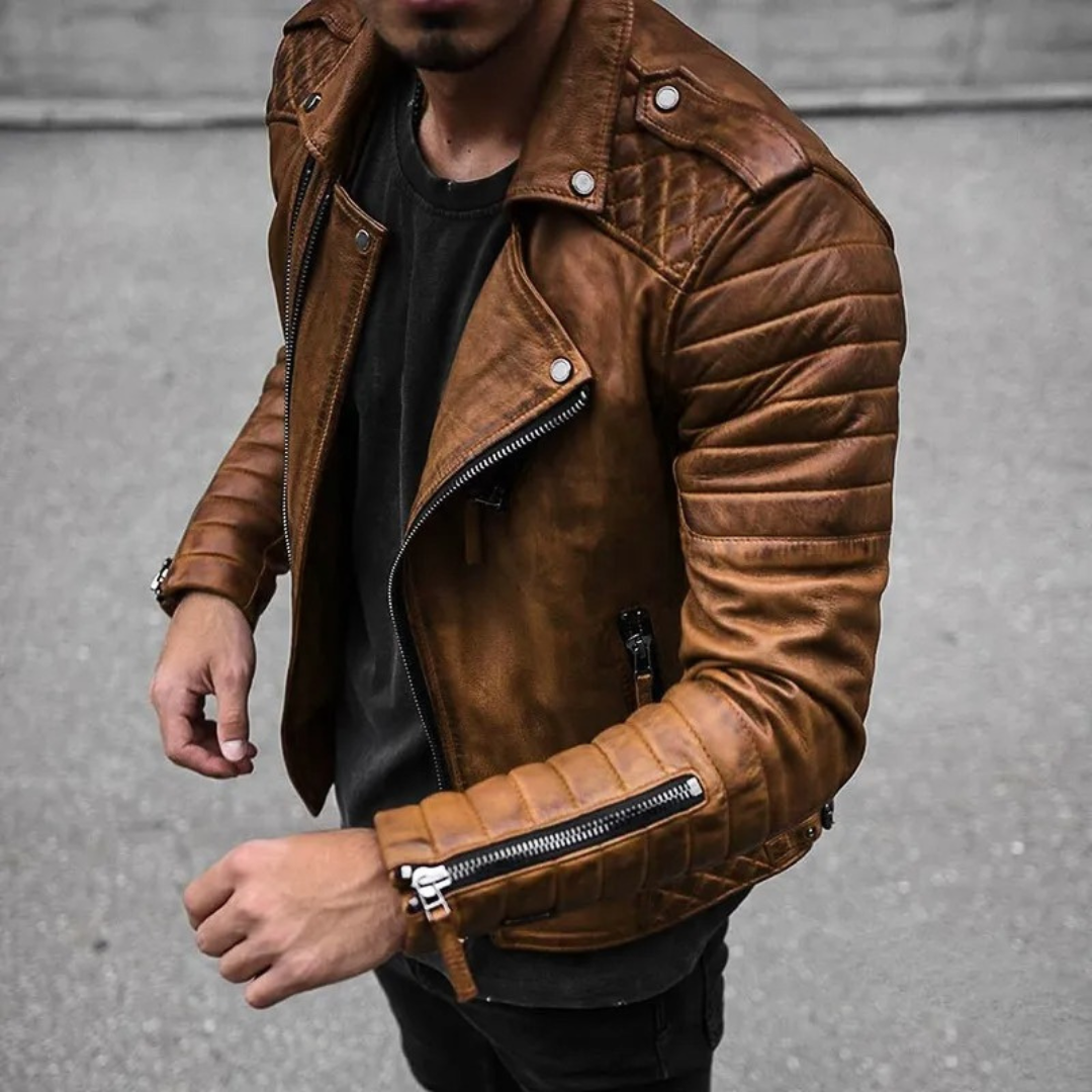 Men's Durable Leather jacket