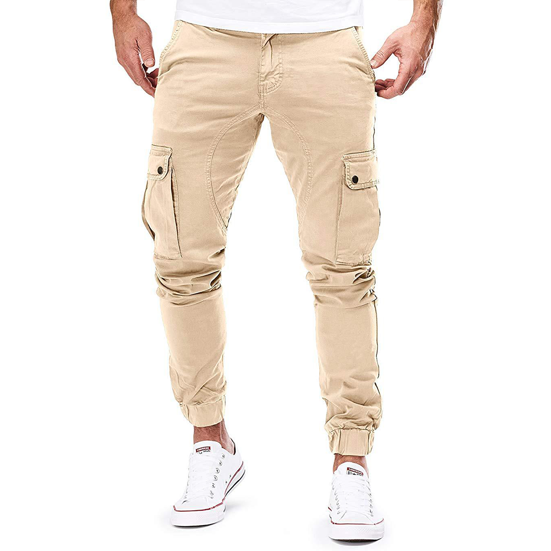 Men's Casual Cargo Jogger Pants