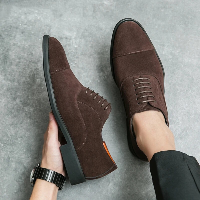 Men's Classic Suede Oxfords