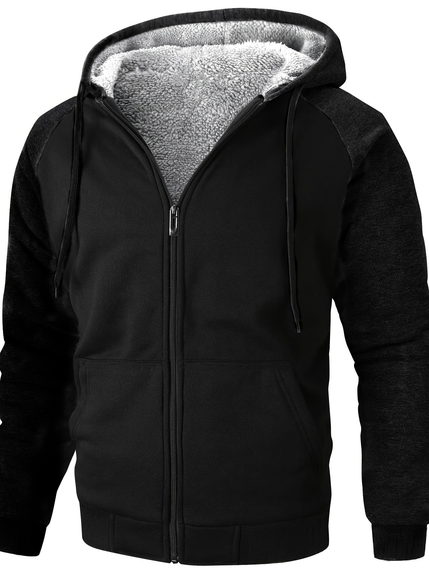 Men's Fleece-Lined Hooded Vest