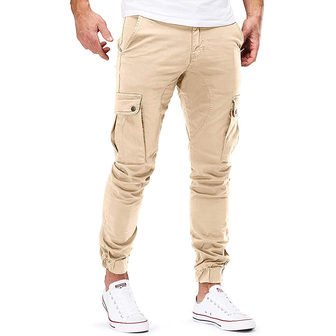 Men's Casual Cargo Jogger Pants