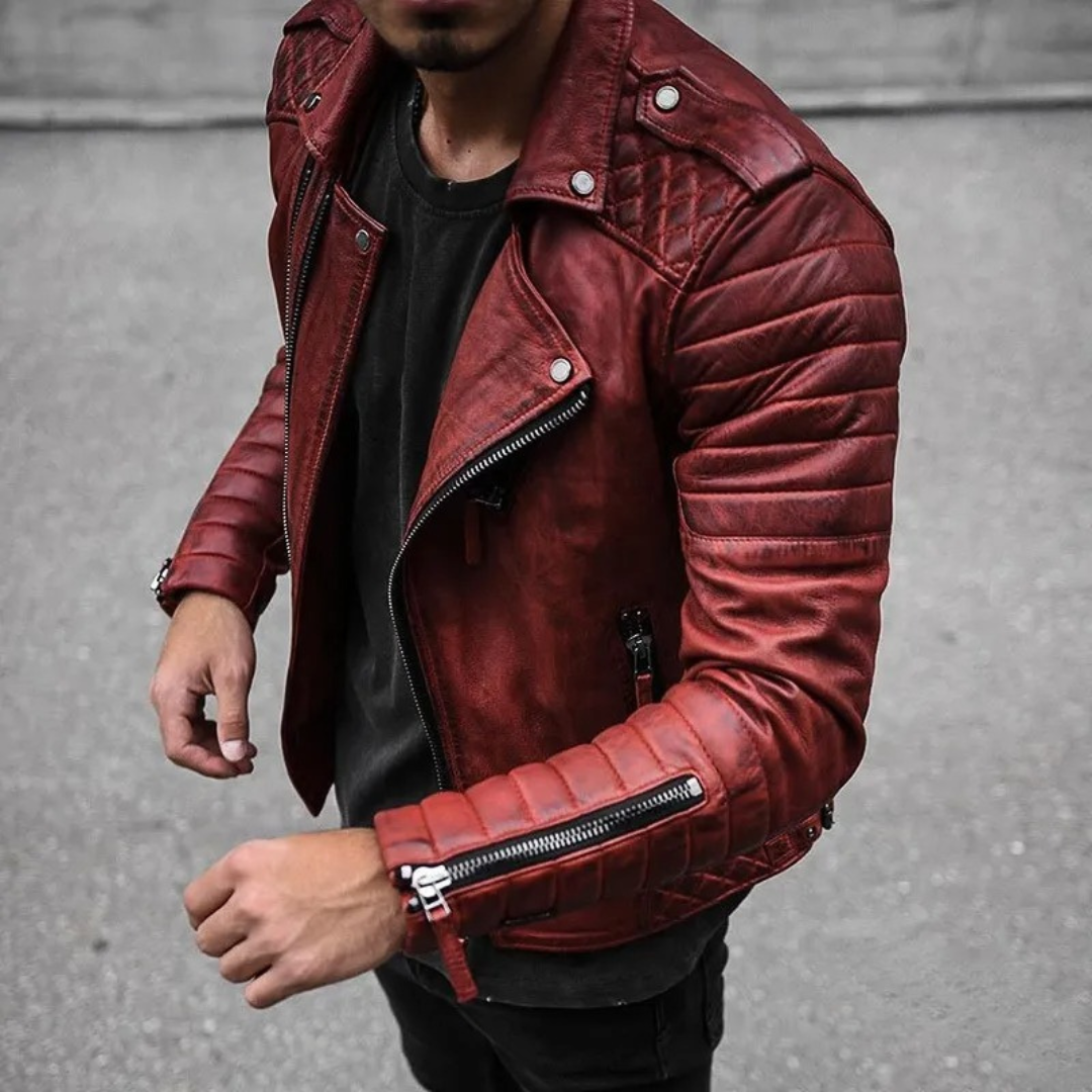 Men's Durable Leather jacket