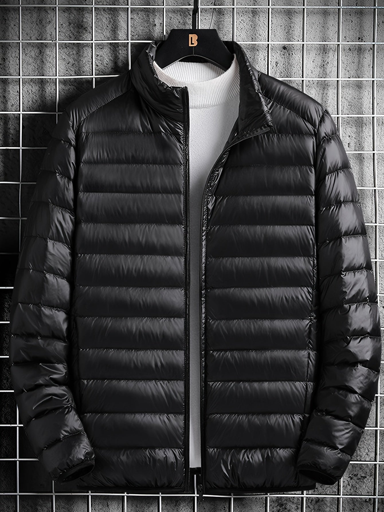 Men's Quilted Puffer Jacket