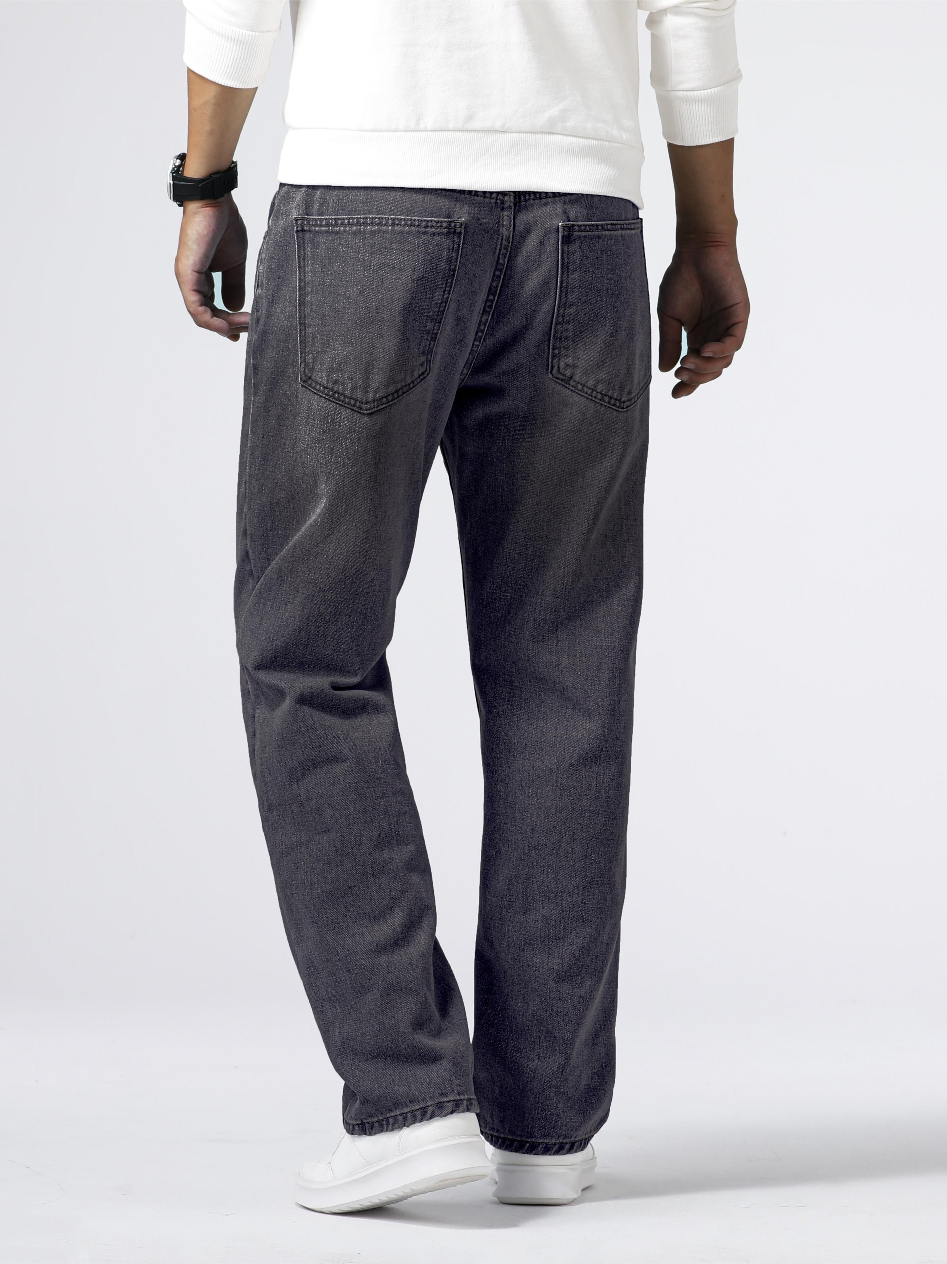 Men's Loose casual denim jeans