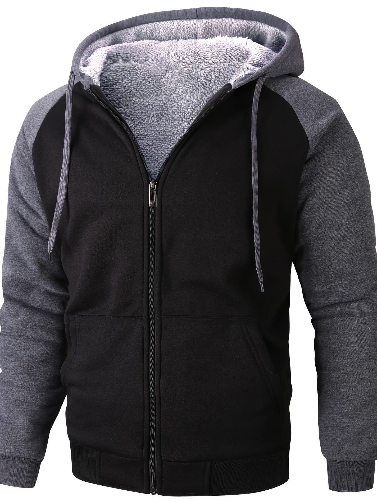 Men's Fleece-Lined Hooded Vest