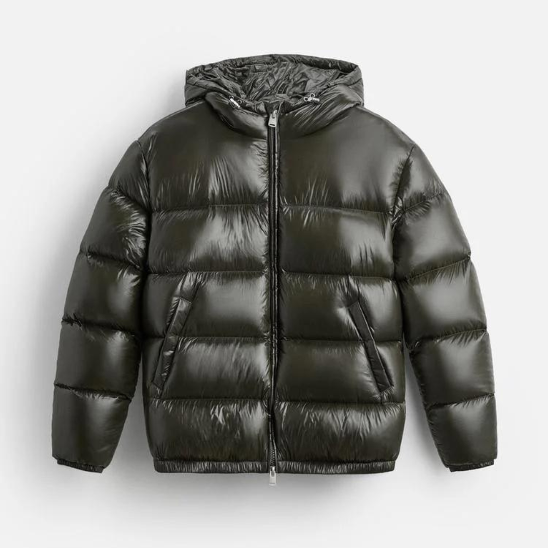 Men's Warm Water-Resistant Winter Puffer Jacket