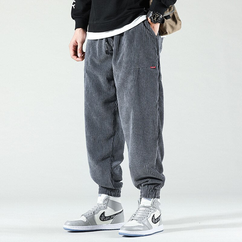 Men's Casual Corduroy Joggers