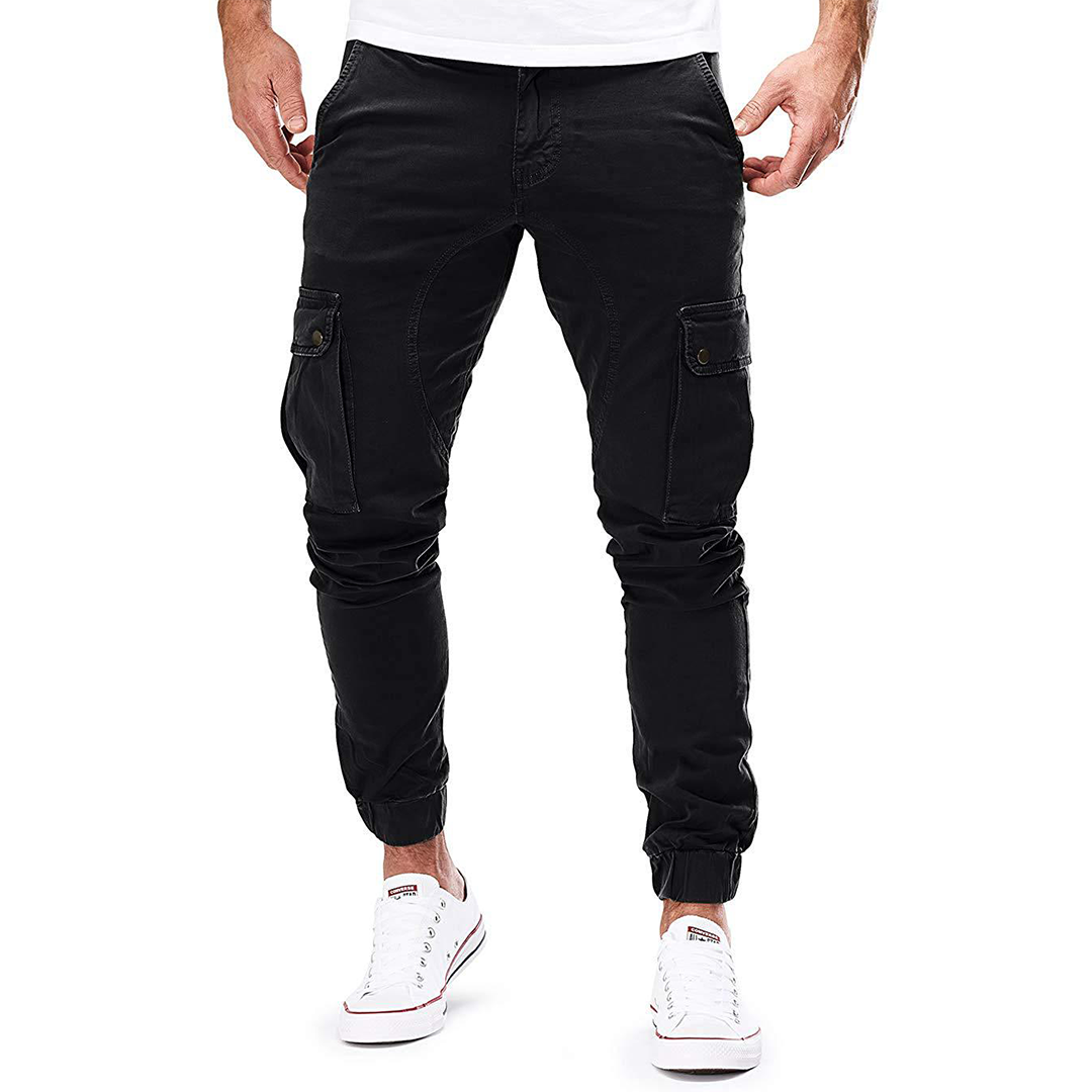 Men's Casual Cargo Jogger Pants