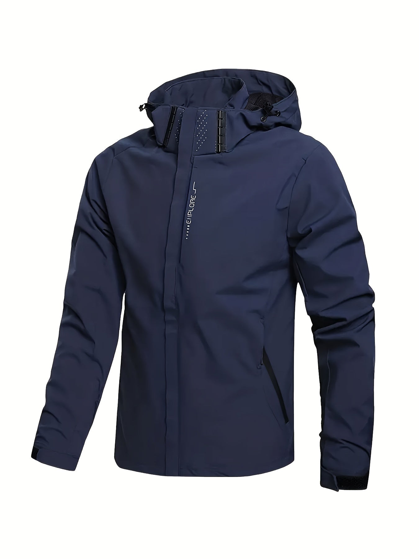 Men’s Hooded Wind-Resistant Jacket