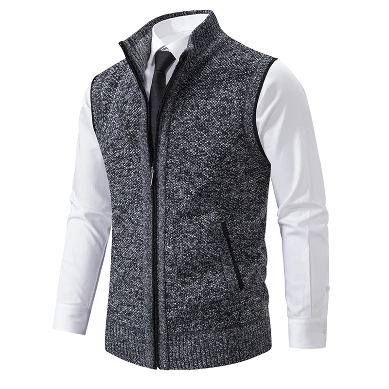 Men's Wool Sleeveless Business vest