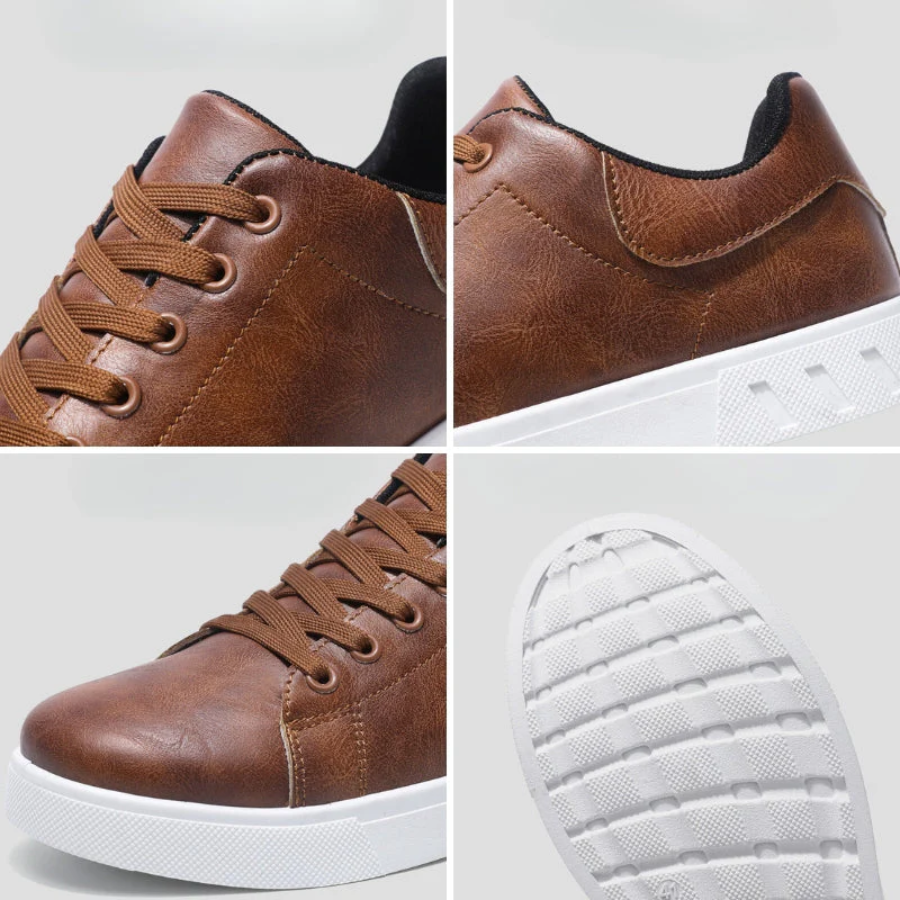 Men's Sneakers with White Sole