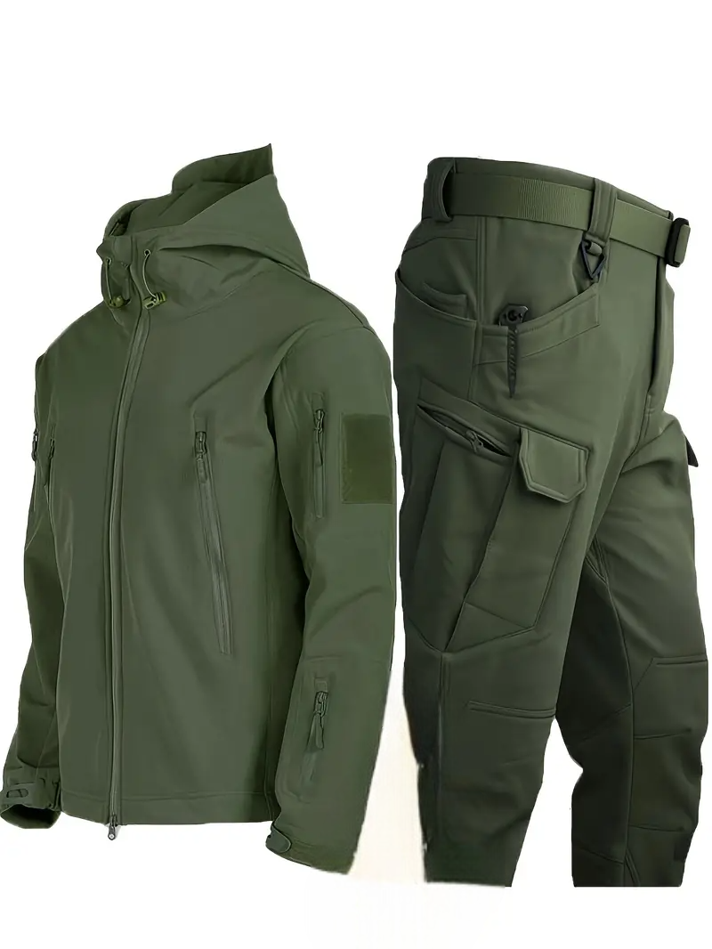 Men's Outdoor Winter Set with Insulated Jacket