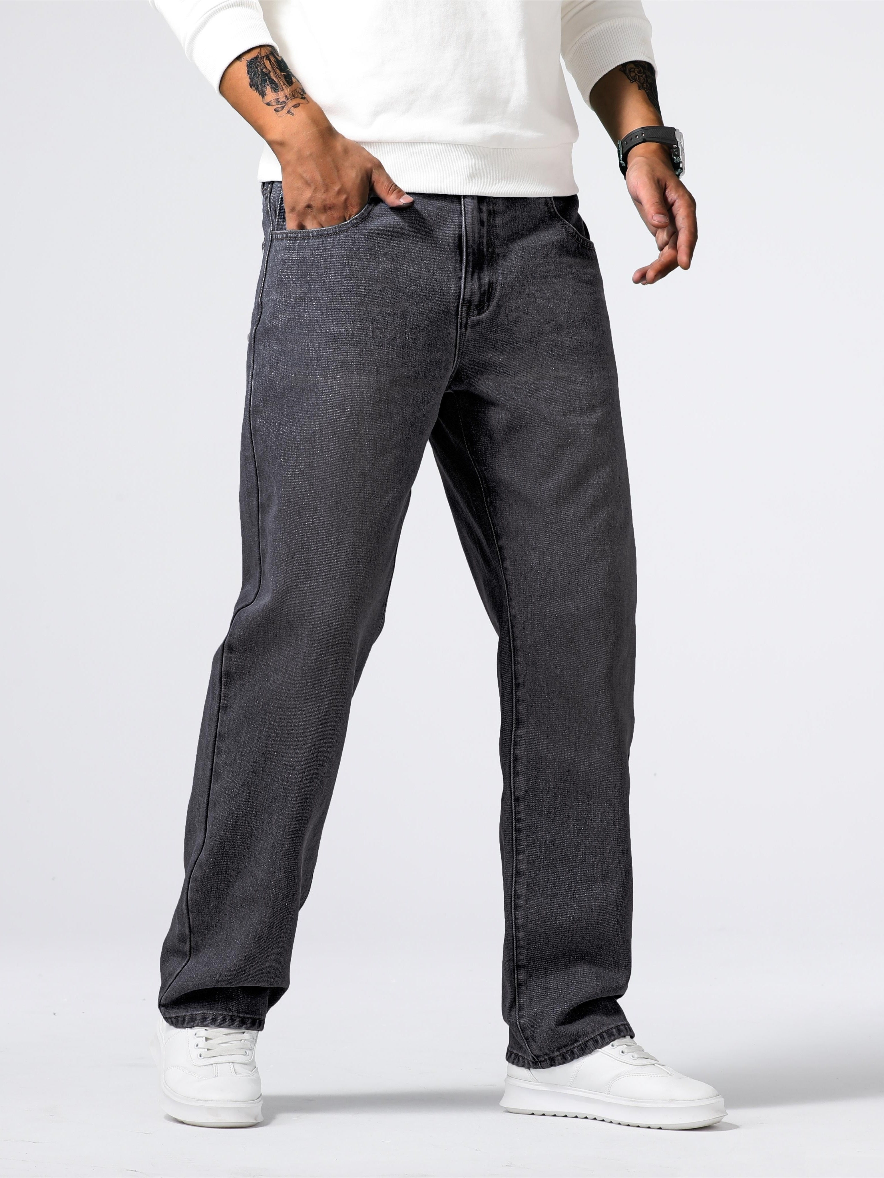 Men's Loose casual denim jeans