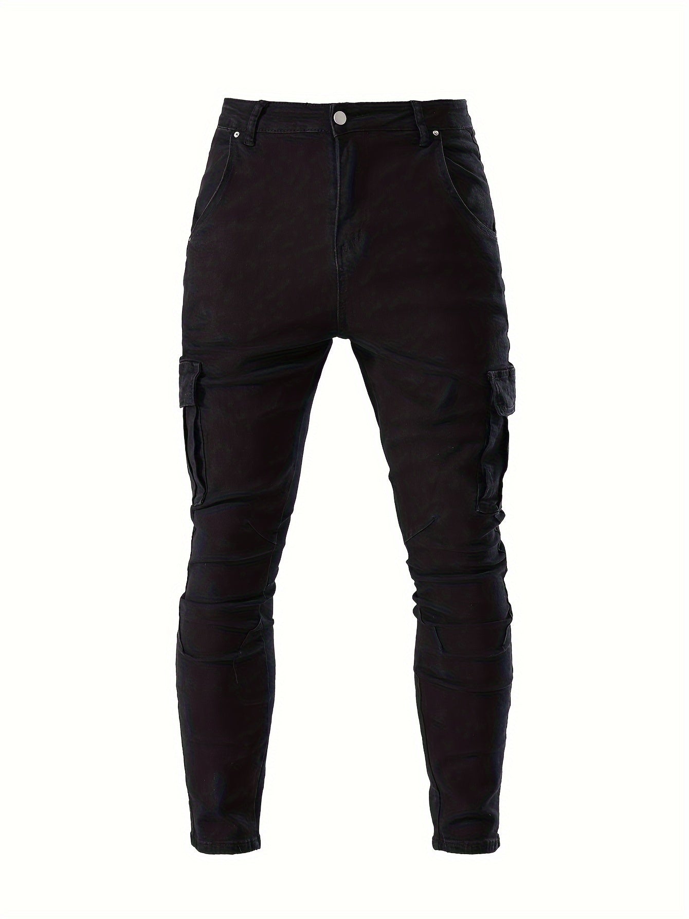 Men's Stretch cargo denim jeans