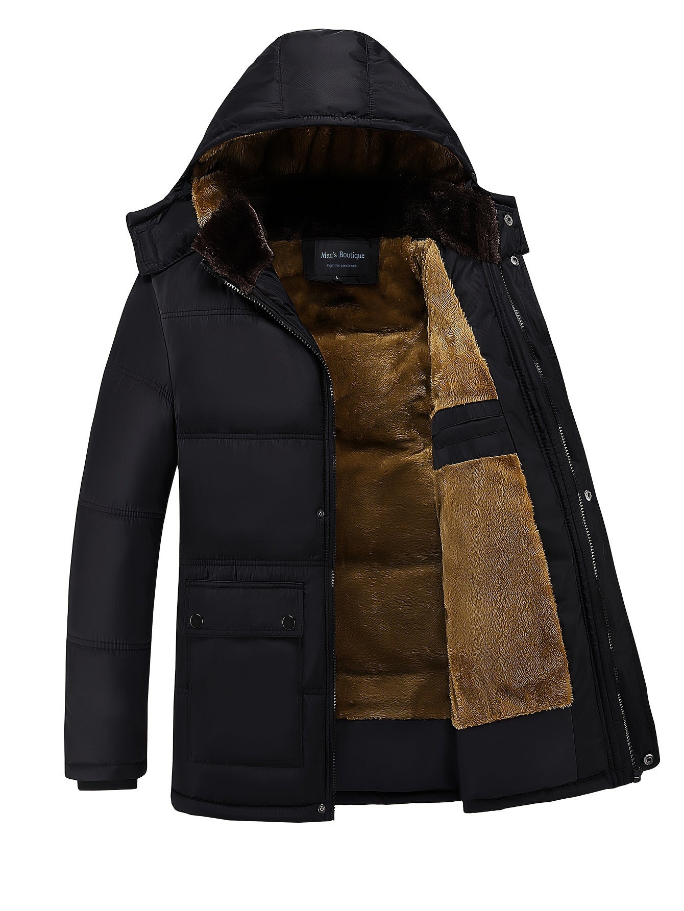 Men's Reversible fleecelined winterjacket