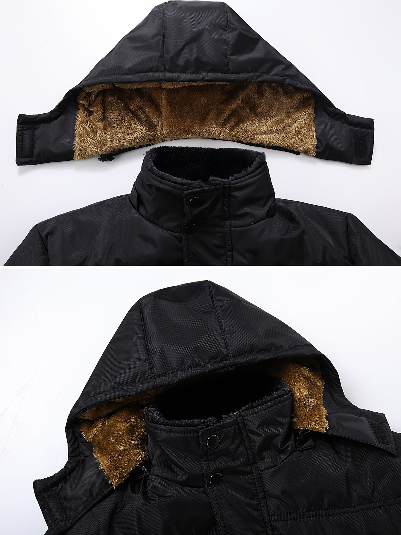 Men's Reversible fleecelined winterjacket