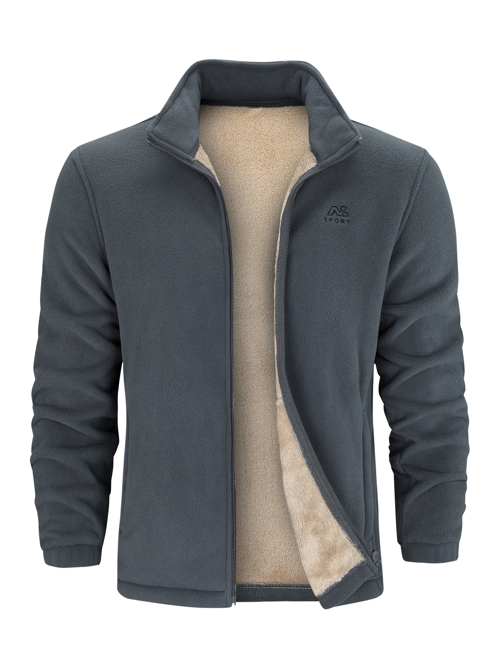 Men's Winter Fleece-Lined Vest