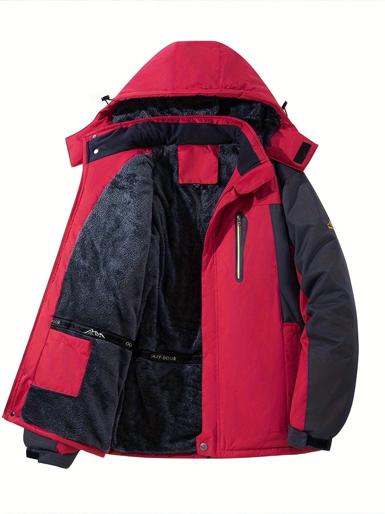 Men's Fleece-Lined Winter Jacket