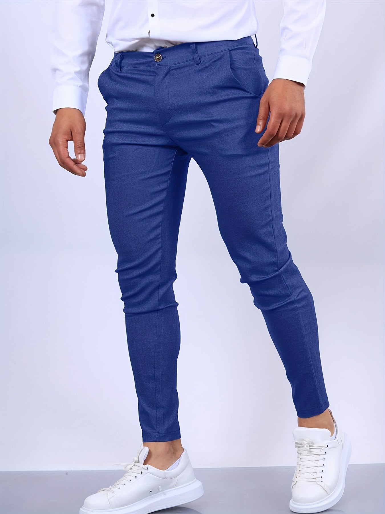 Men's Slim-Fit Stretch Chino Pants