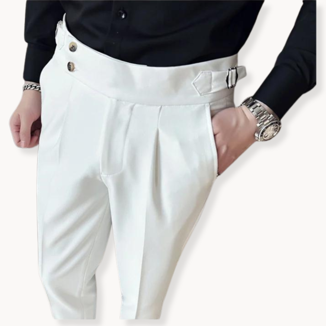 Men's Adjustable Slim-Fit Trousers