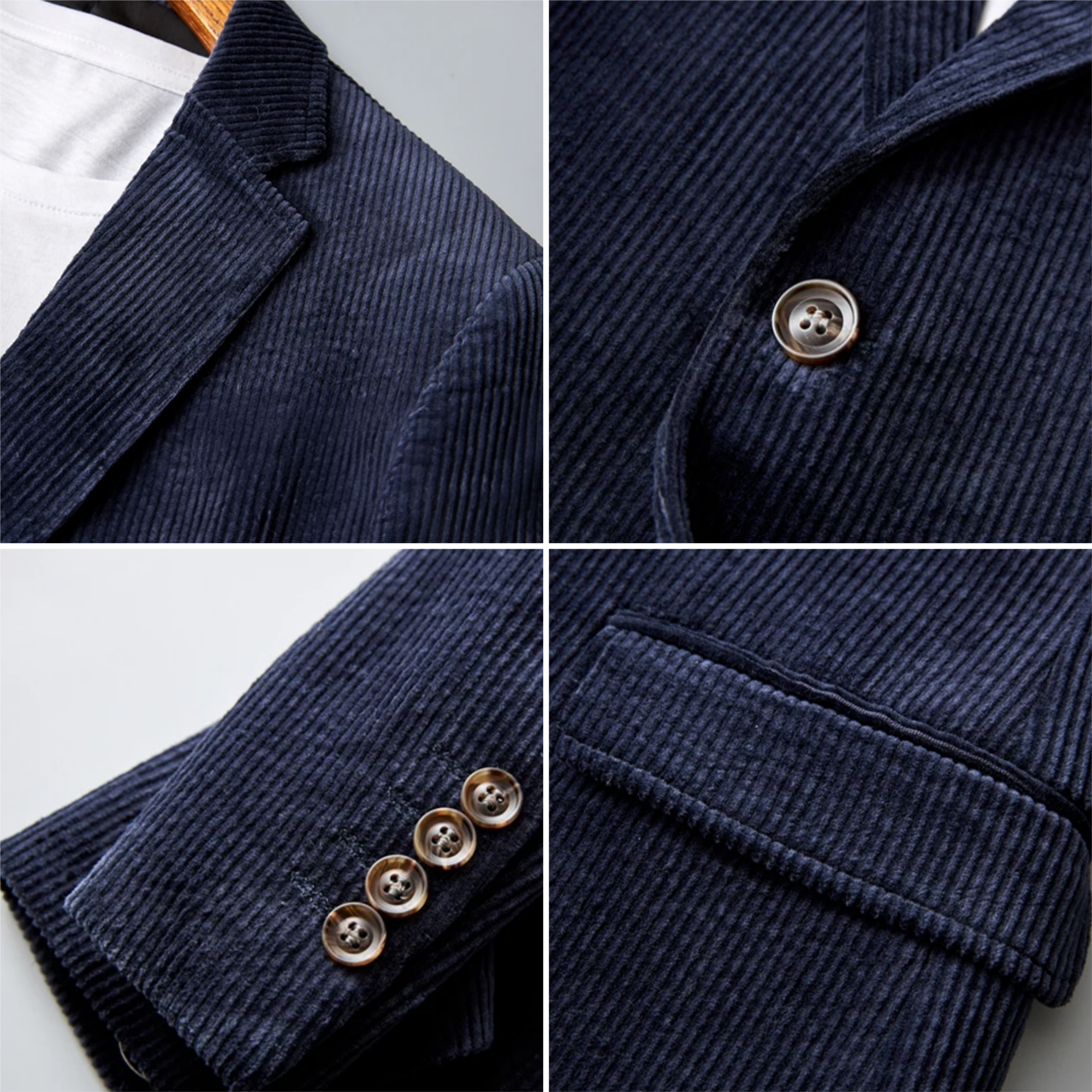 Men's Tailored Corduroy Blazer