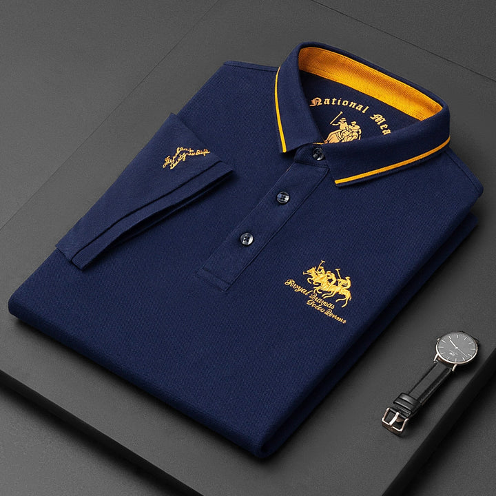 Men’s Embroidered  Polo Shirt