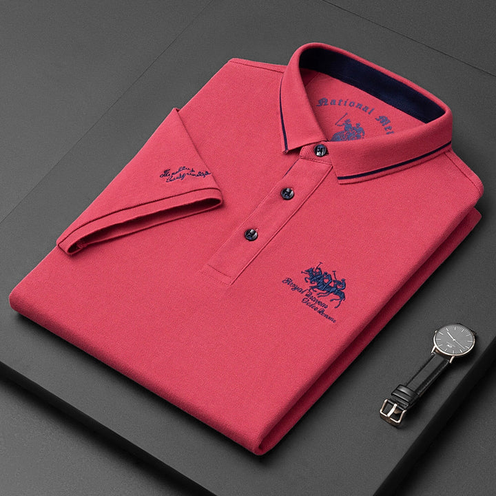 Men’s Embroidered  Polo Shirt