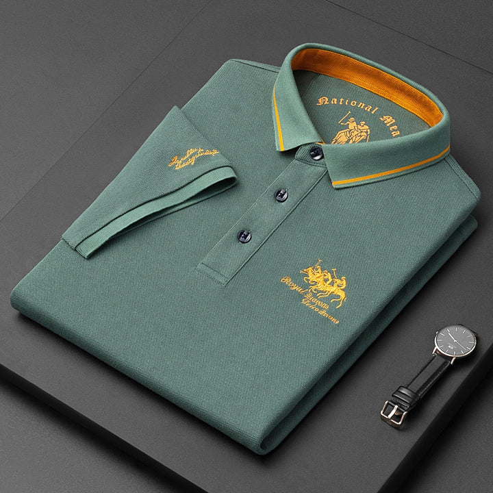 Men’s Embroidered  Polo Shirt