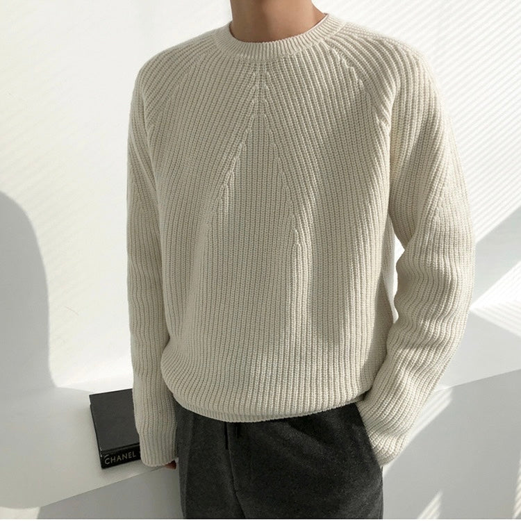 Men's Oversized Ribbed Sweater