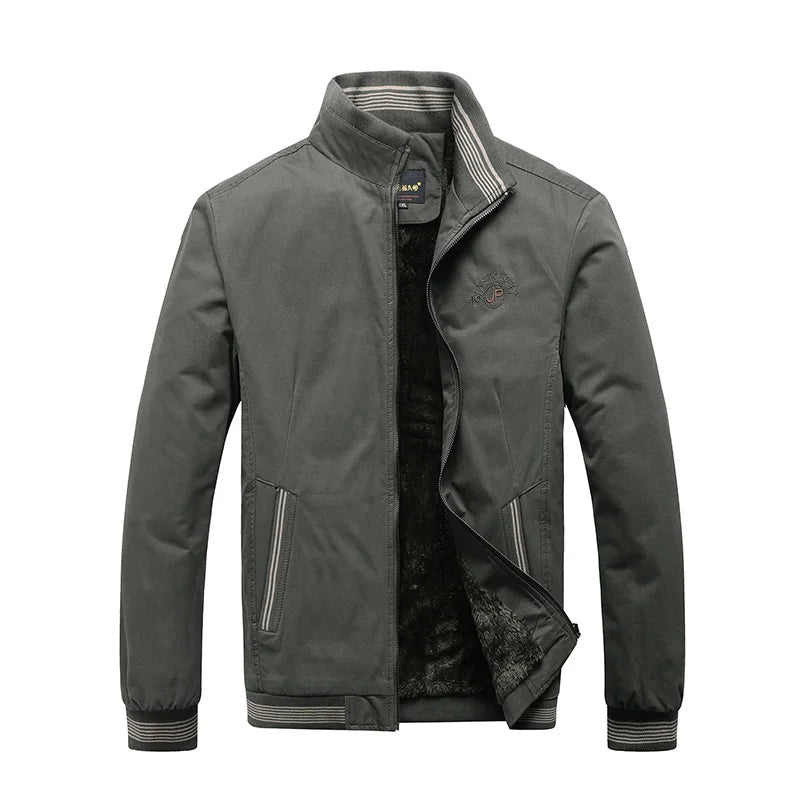 Men's Winter Outerwear with Fleece Lining