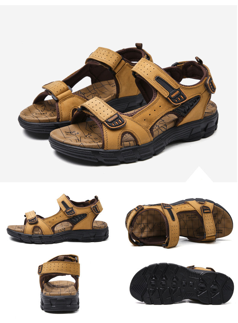 Men's Adjustable Strap Outdoor Sandals