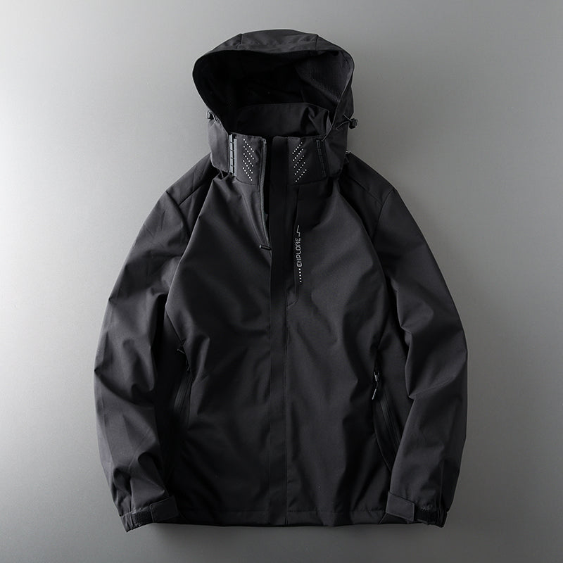 Men's Water-Resistant Rain Jacket