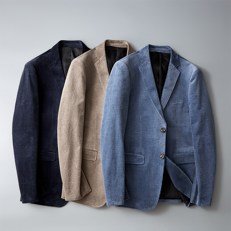 Men's Tailored Corduroy Blazer