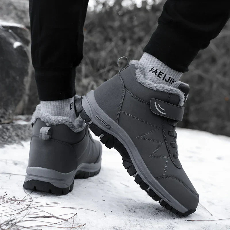 Men's Winter Shoes with Fleecelining