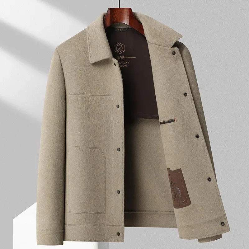 Men's Versatile Brushed Jacket