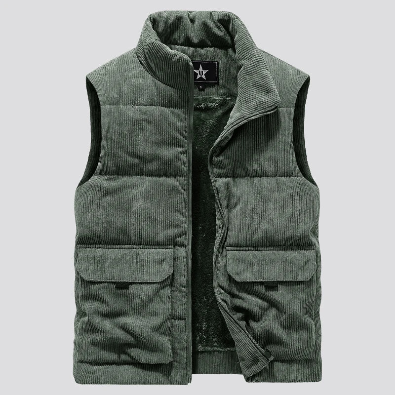 Men's Luxe Corduroy Gilet