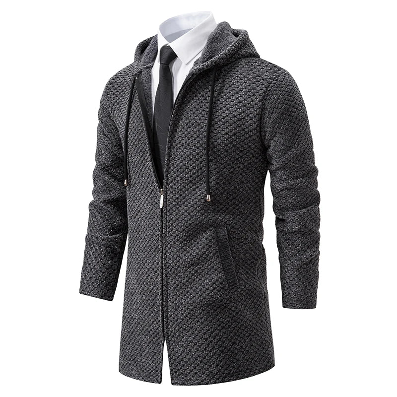 Men's Cozy Long Wool Vest