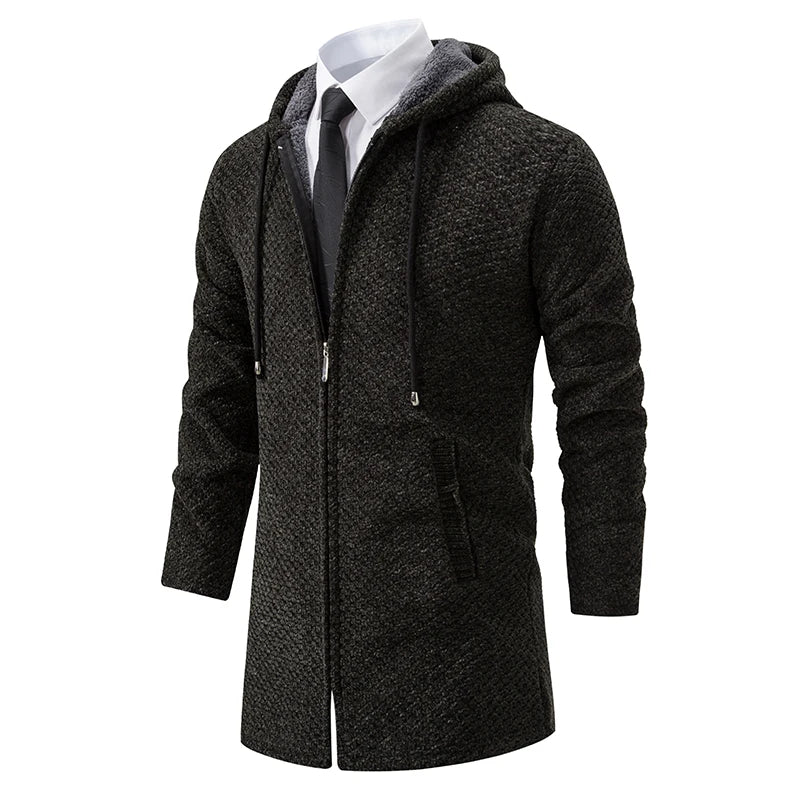 Men's Cozy Long Wool Vest