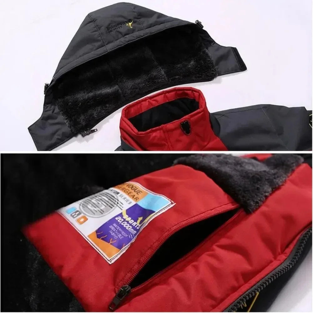 Men's Water-Resistant Outdoor Rain Jacket